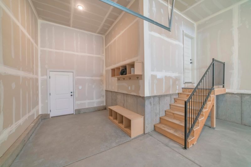 Finished Basement Wall