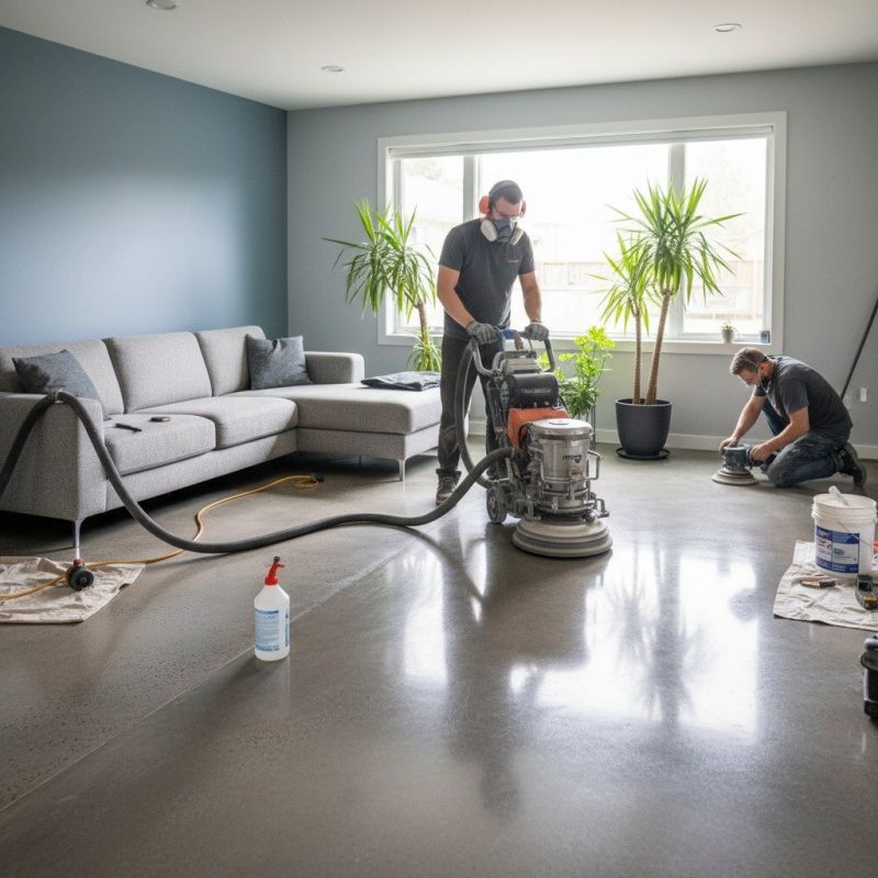 Patio Concrete Polishing in Corpus Christi, TX